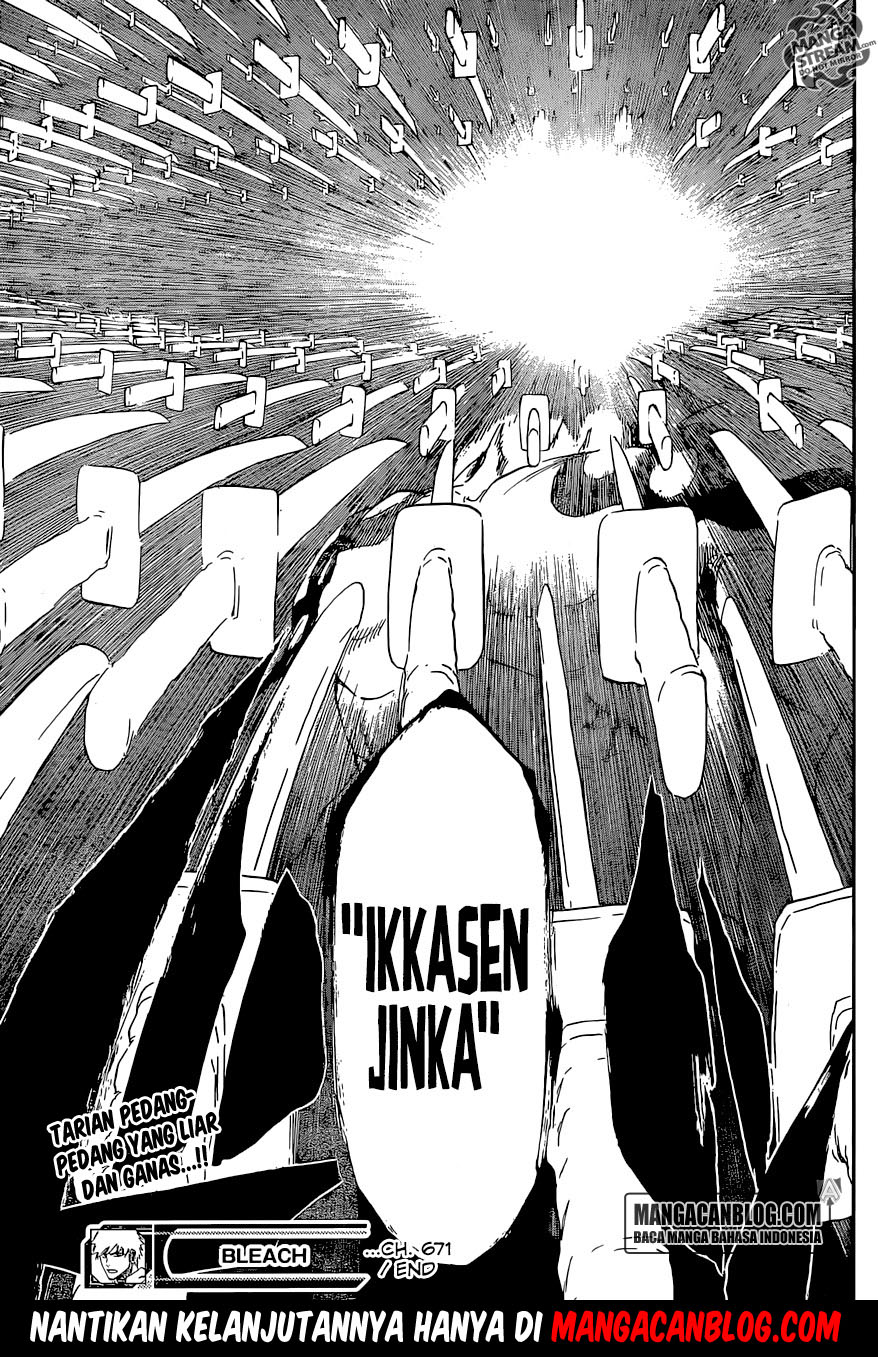 Bleach Chapter 671 - halaman 18