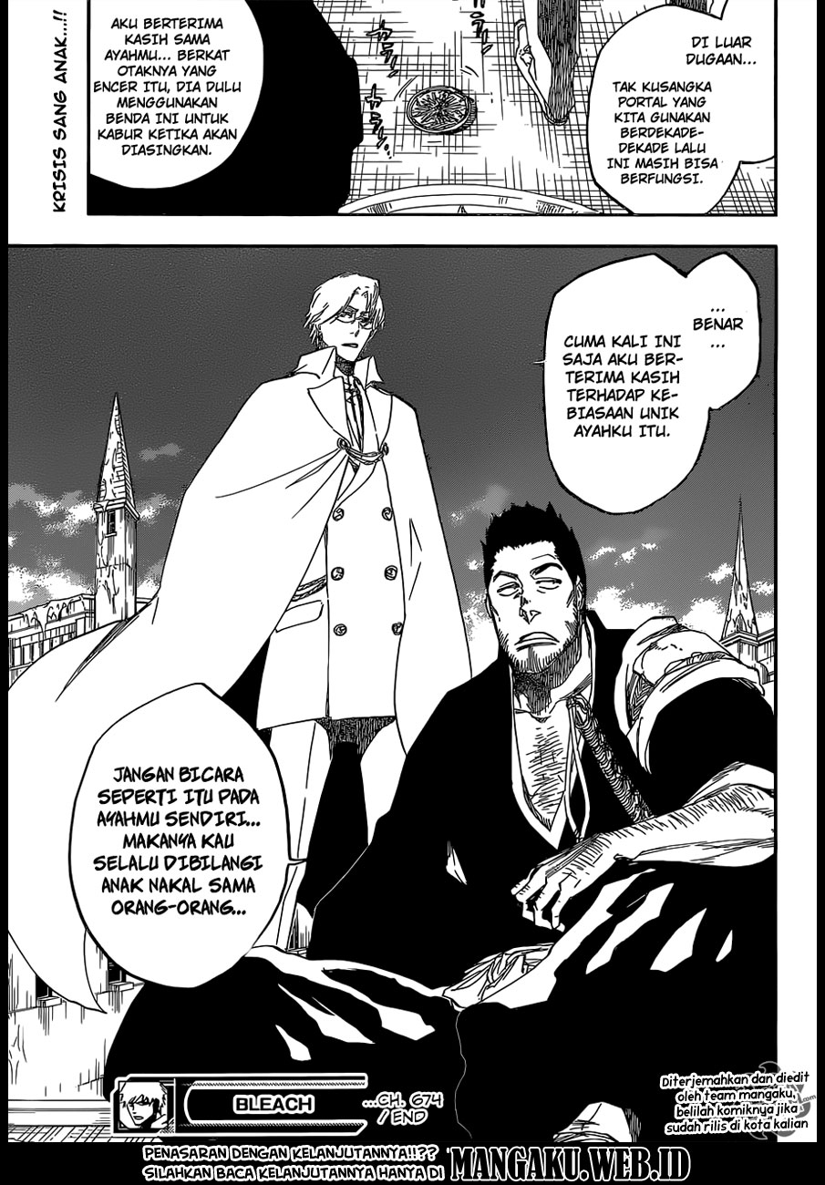 Bleach Chapter 674 - halaman 18