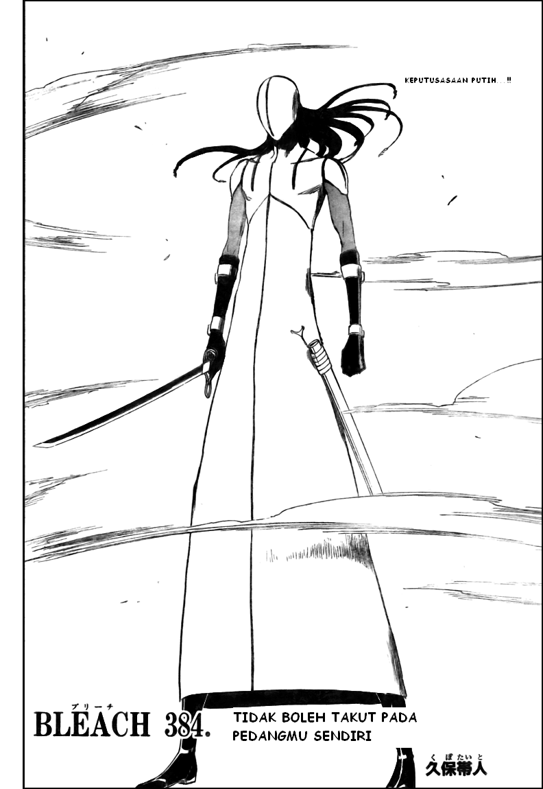 Bleach Chapter 384 - halaman 4