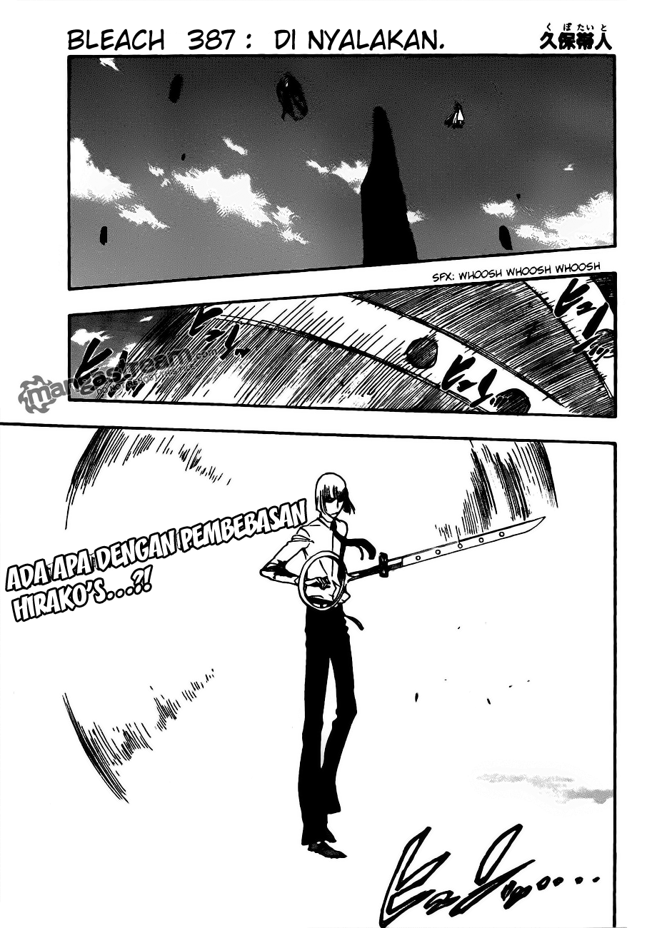 Bleach Chapter 387 - halaman 3