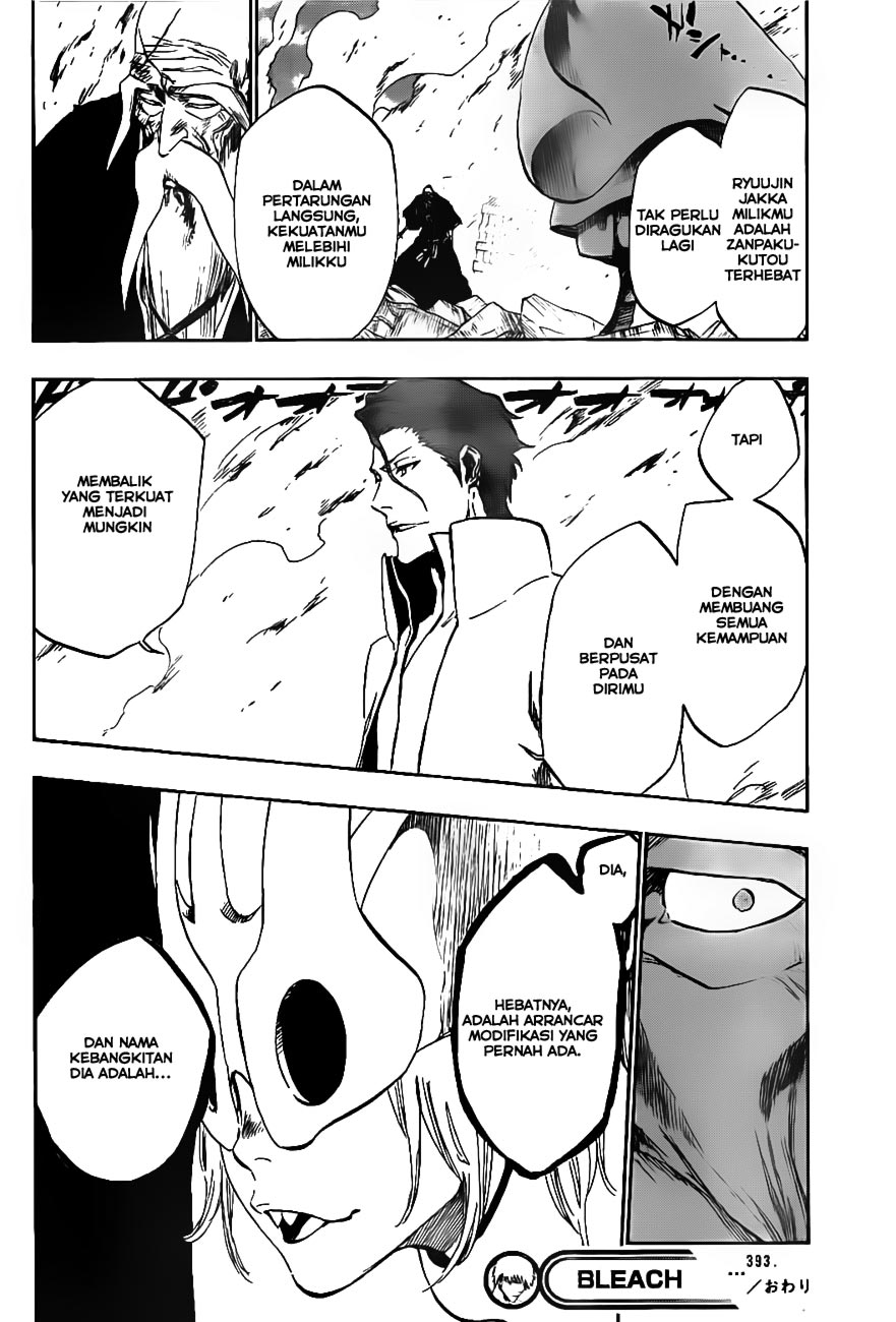 Bleach Chapter 393 - halaman 18