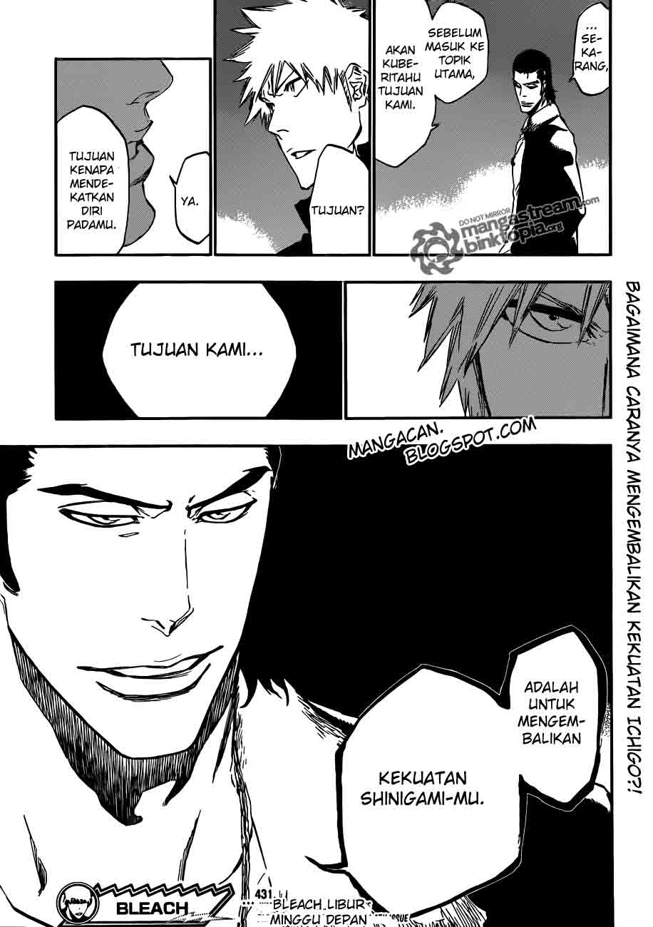 Bleach Chapter 431 - halaman 19