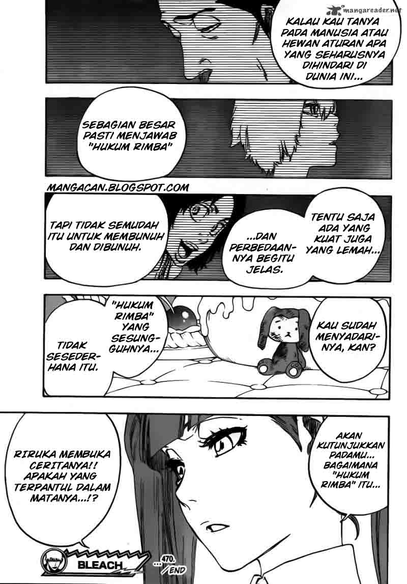Bleach Chapter 470 - halaman 19