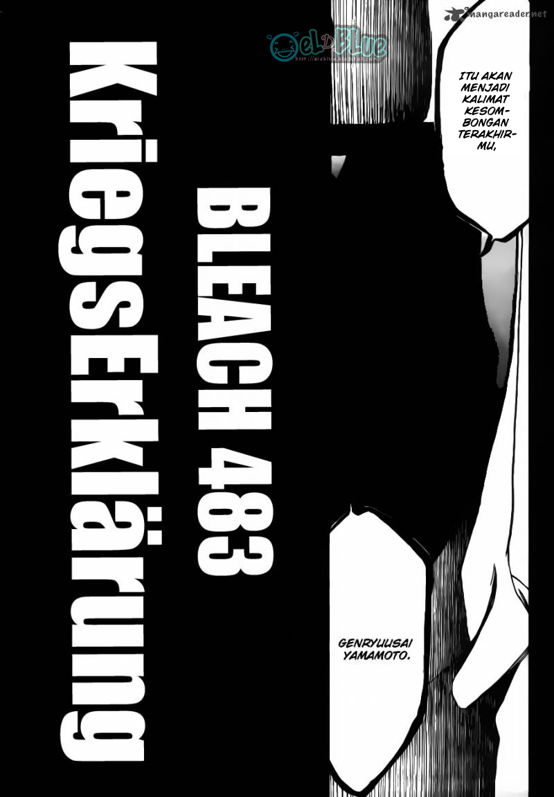 Bleach Chapter 483 - halaman 4