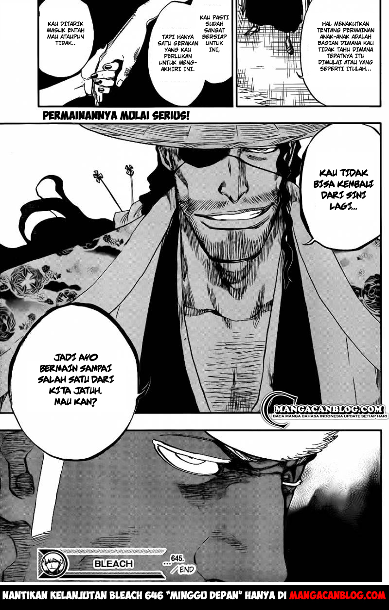 Bleach Chapter 645 - halaman 17