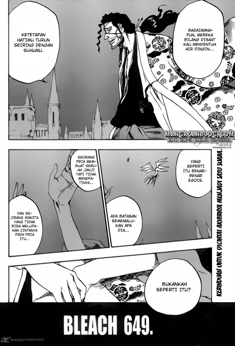 Bleach Chapter 649 - halaman 4
