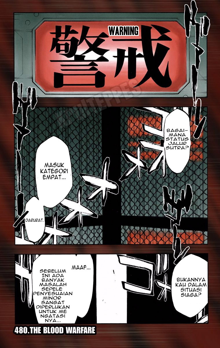 Bleach (Official Colored) Chapter 480 - halaman 3