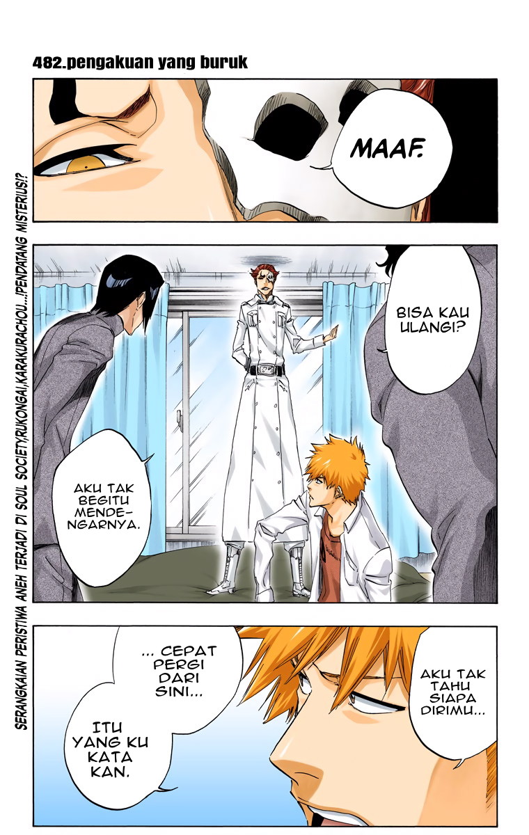 Bleach (Official Colored) Chapter 482 - halaman 1