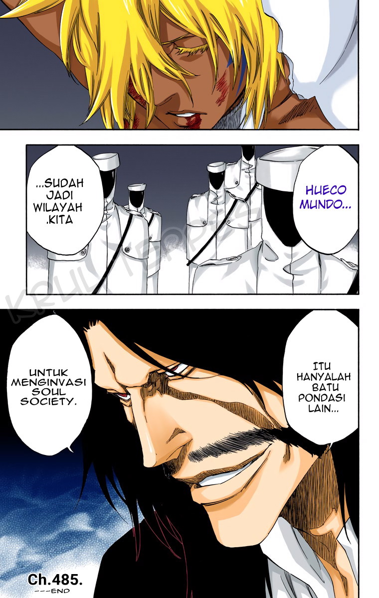 Bleach (Official Colored) Chapter 485 - halaman 17