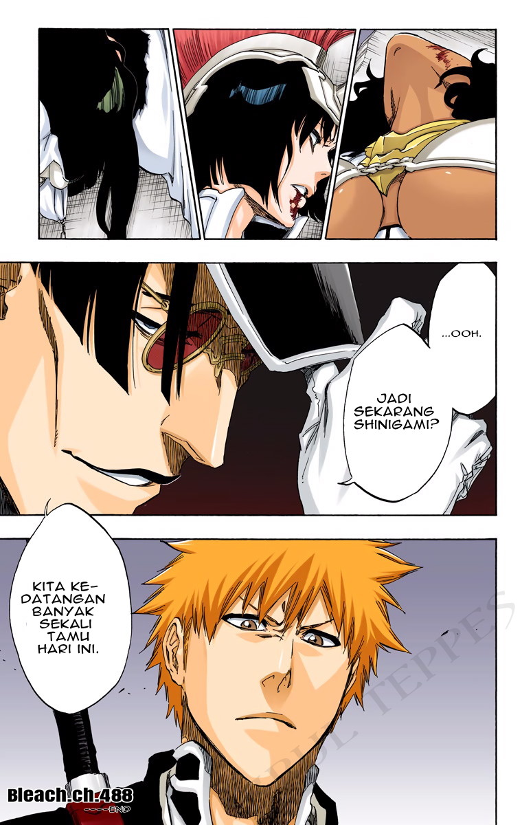 Bleach (Official Colored) Chapter 488 - halaman 17
