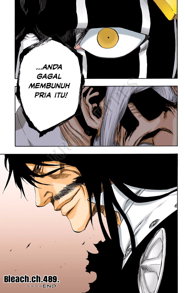 Bleach (Official Colored) Chapter 489 - halaman 17