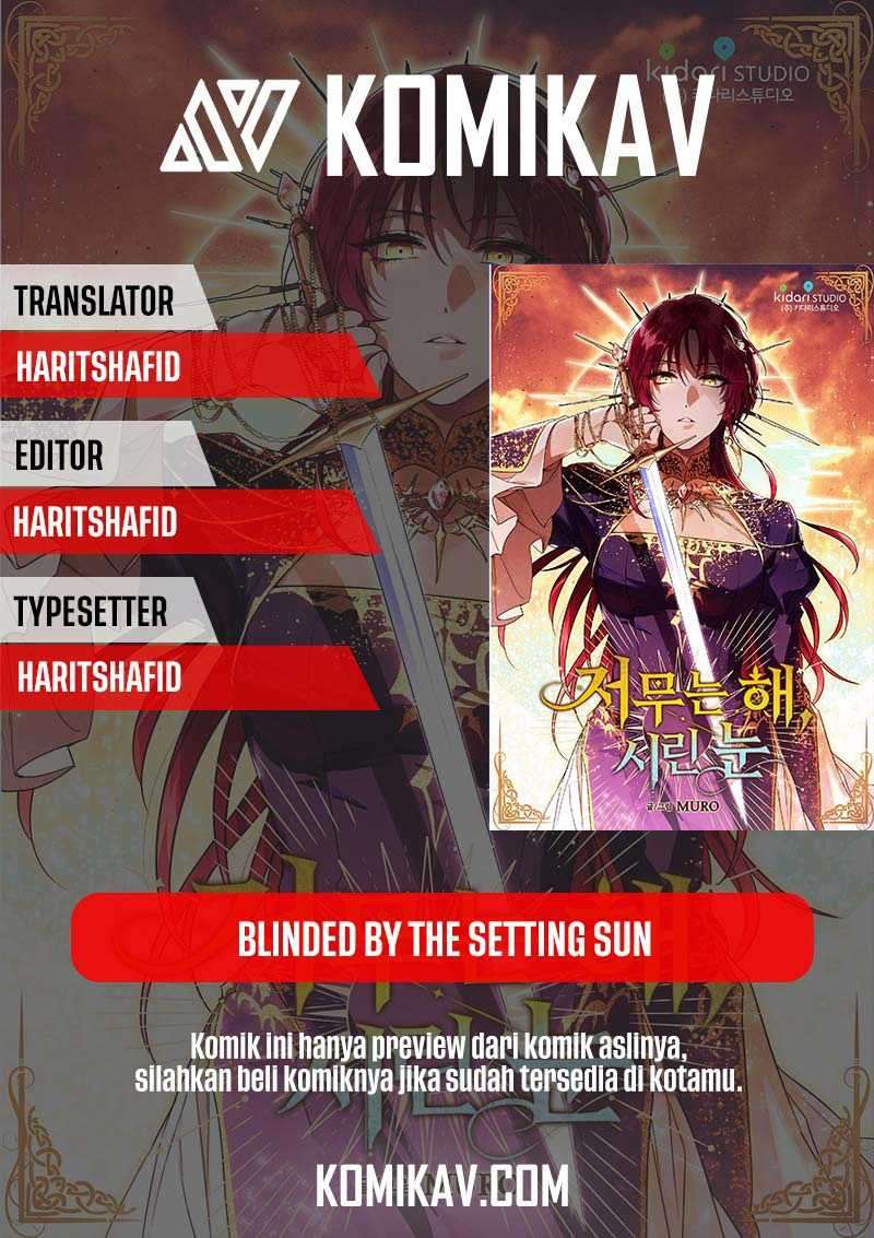 Blinded By The Setting Sun Chapter 14 - halaman 1