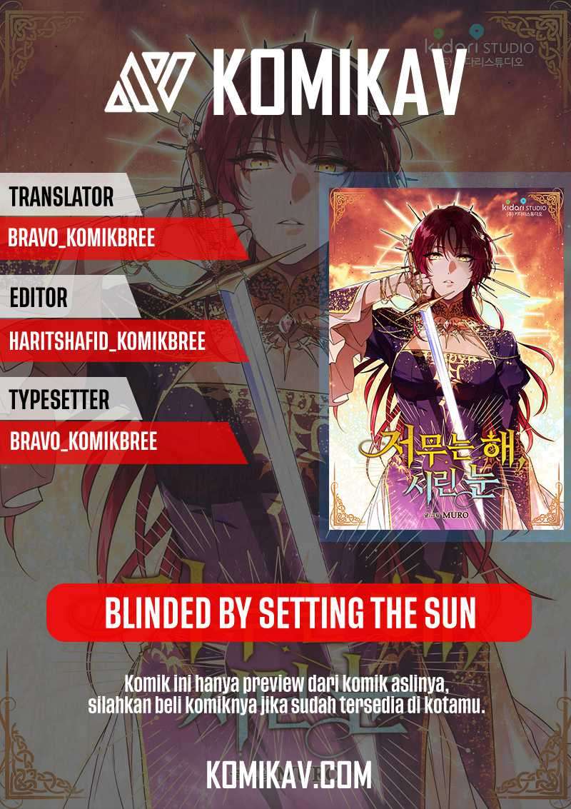 Blinded By The Setting Sun Chapter 26 - halaman 1