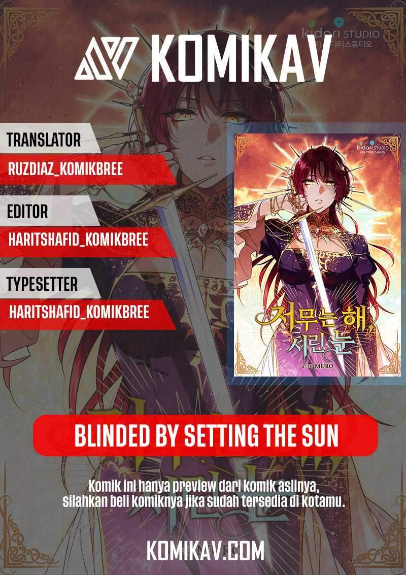 Blinded By The Setting Sun Chapter 30 - halaman 1