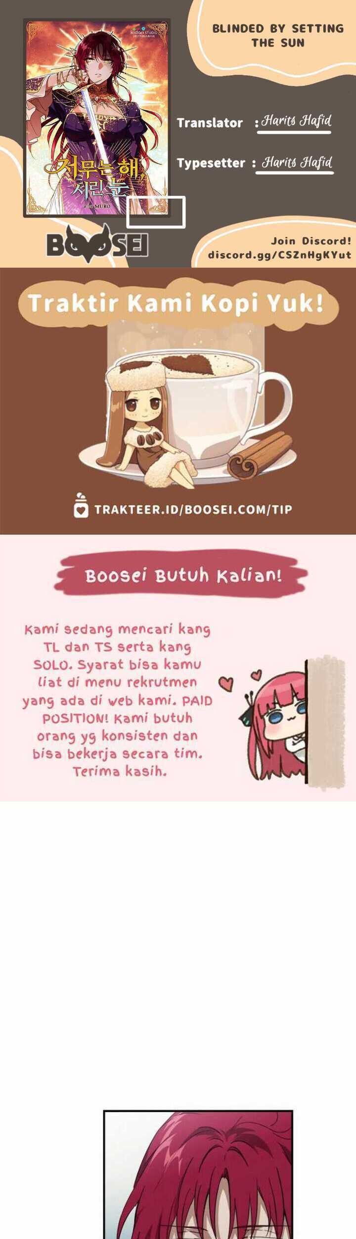 Blinded By The Setting Sun Chapter 34 - halaman 1