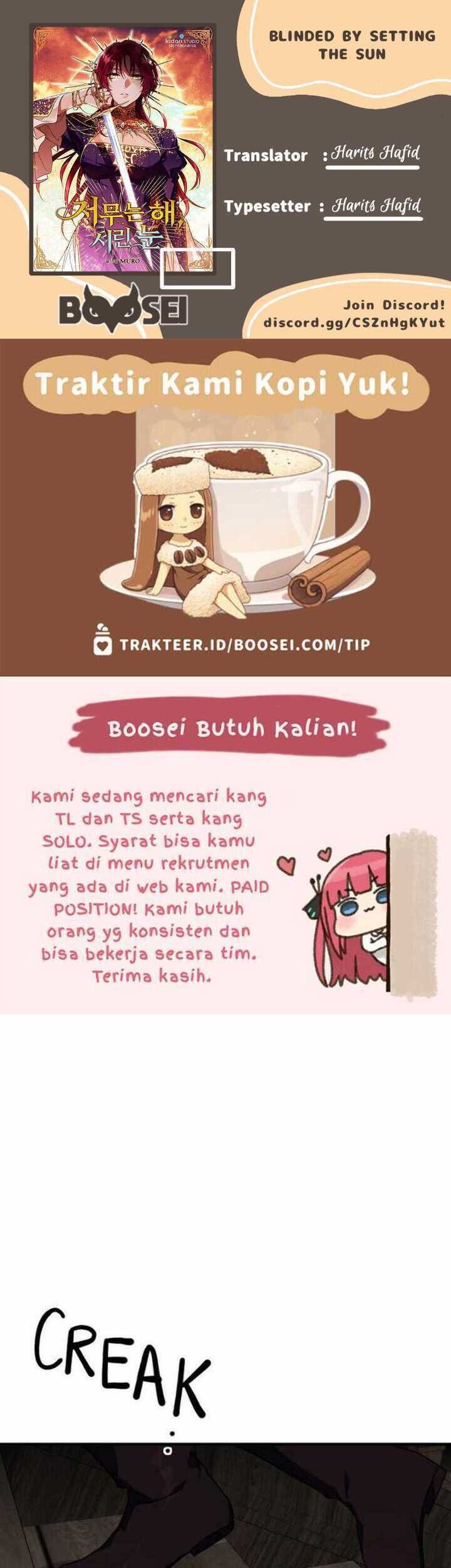 Blinded By The Setting Sun Chapter 36 - halaman 1
