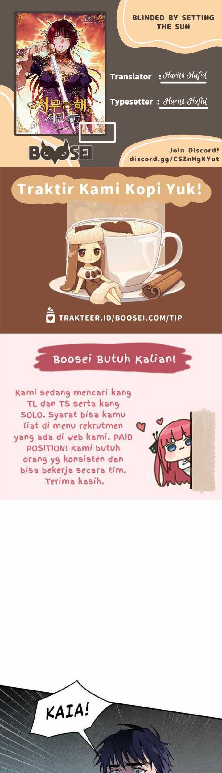 Blinded By The Setting Sun Chapter 37 - halaman 1