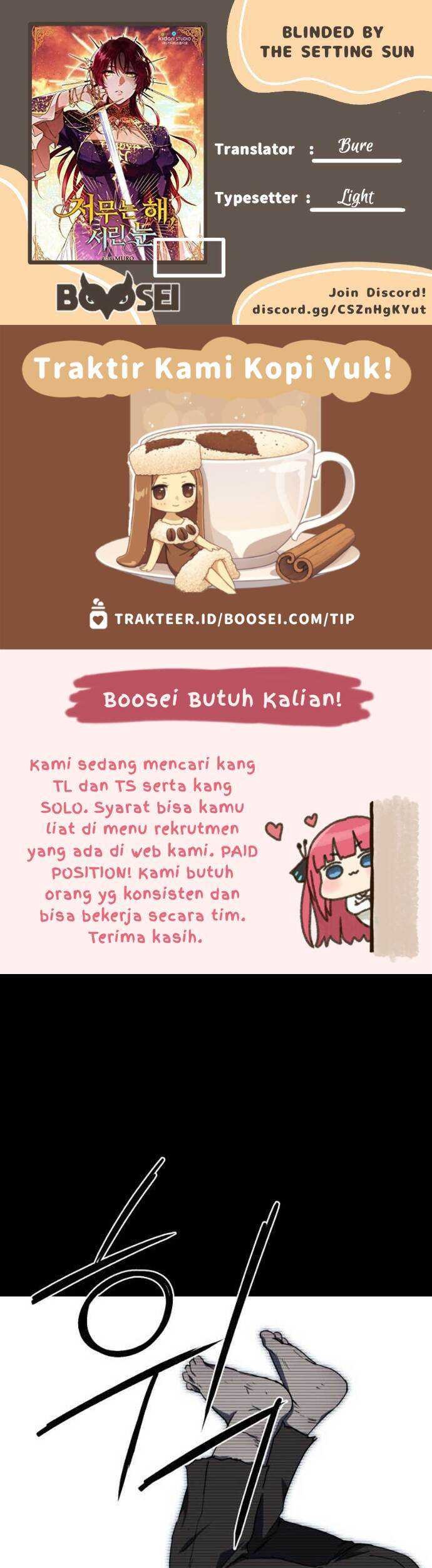 Blinded By The Setting Sun Chapter 43 - halaman 1