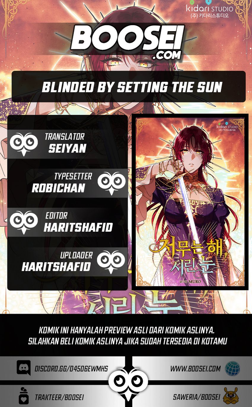 Blinded By The Setting Sun Chapter 99 - halaman 1