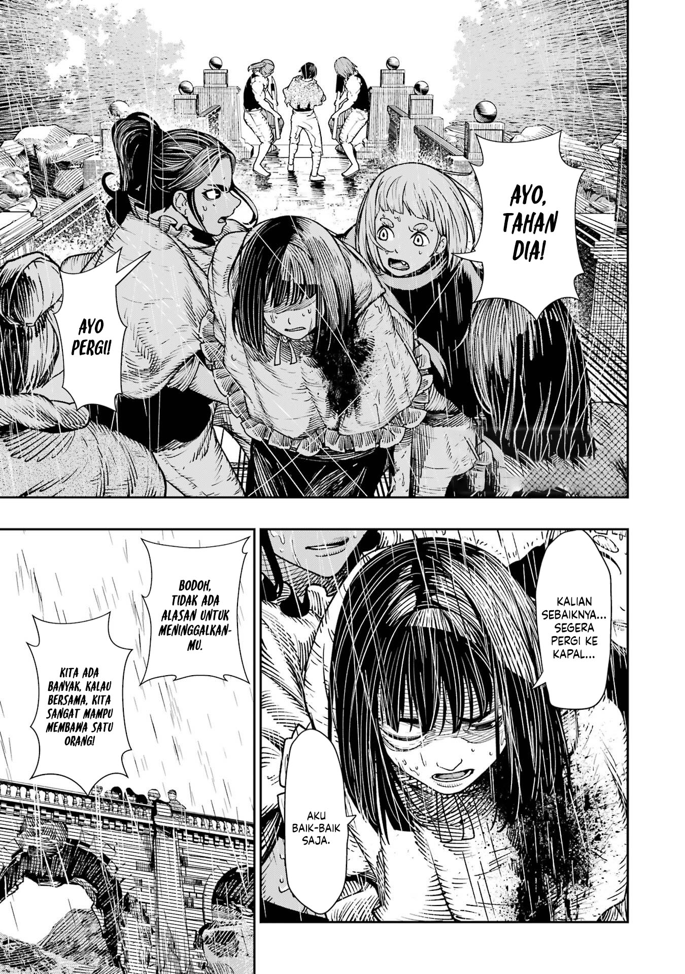 Blood-crawling Princess of a ruined Country Chapter 9 - halaman 1