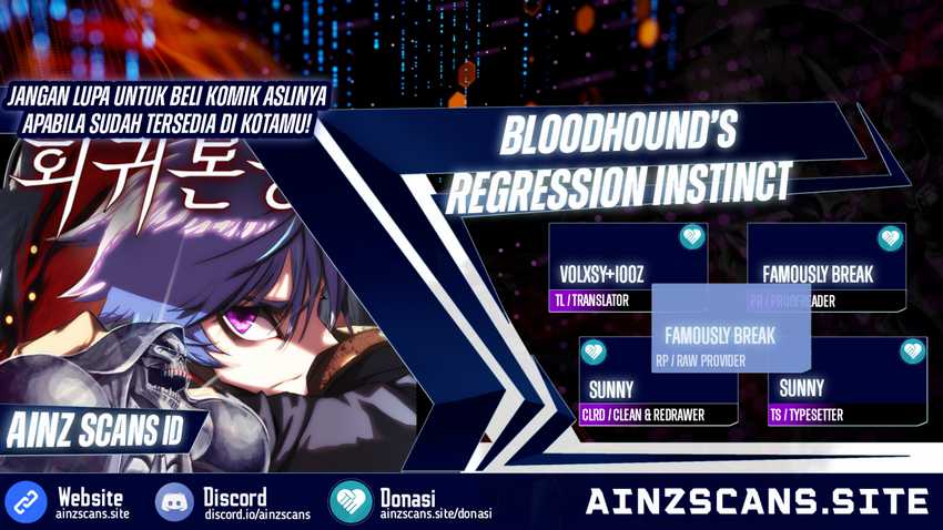 Bloodhound’s Regression Instinct Chapter 1 - halaman 1