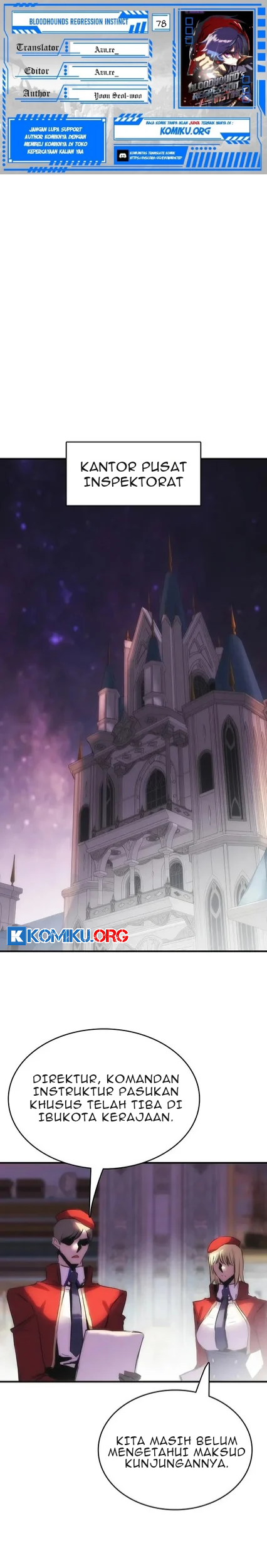 Bloodhound’s Regression Instinct Chapter 78 - halaman 1