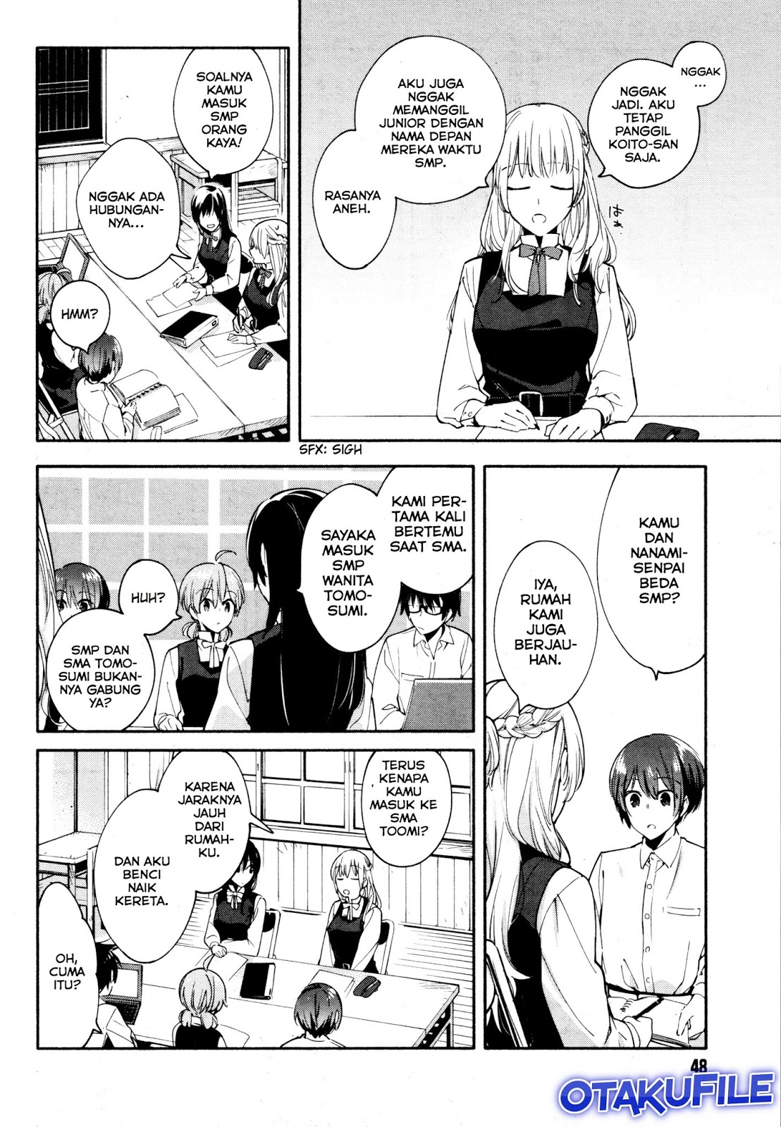 Bloom into You Chapter 12 - halaman 6