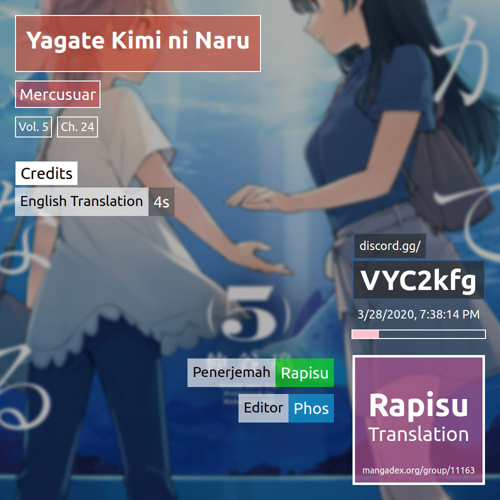 Bloom into You Chapter 24 - halaman 1