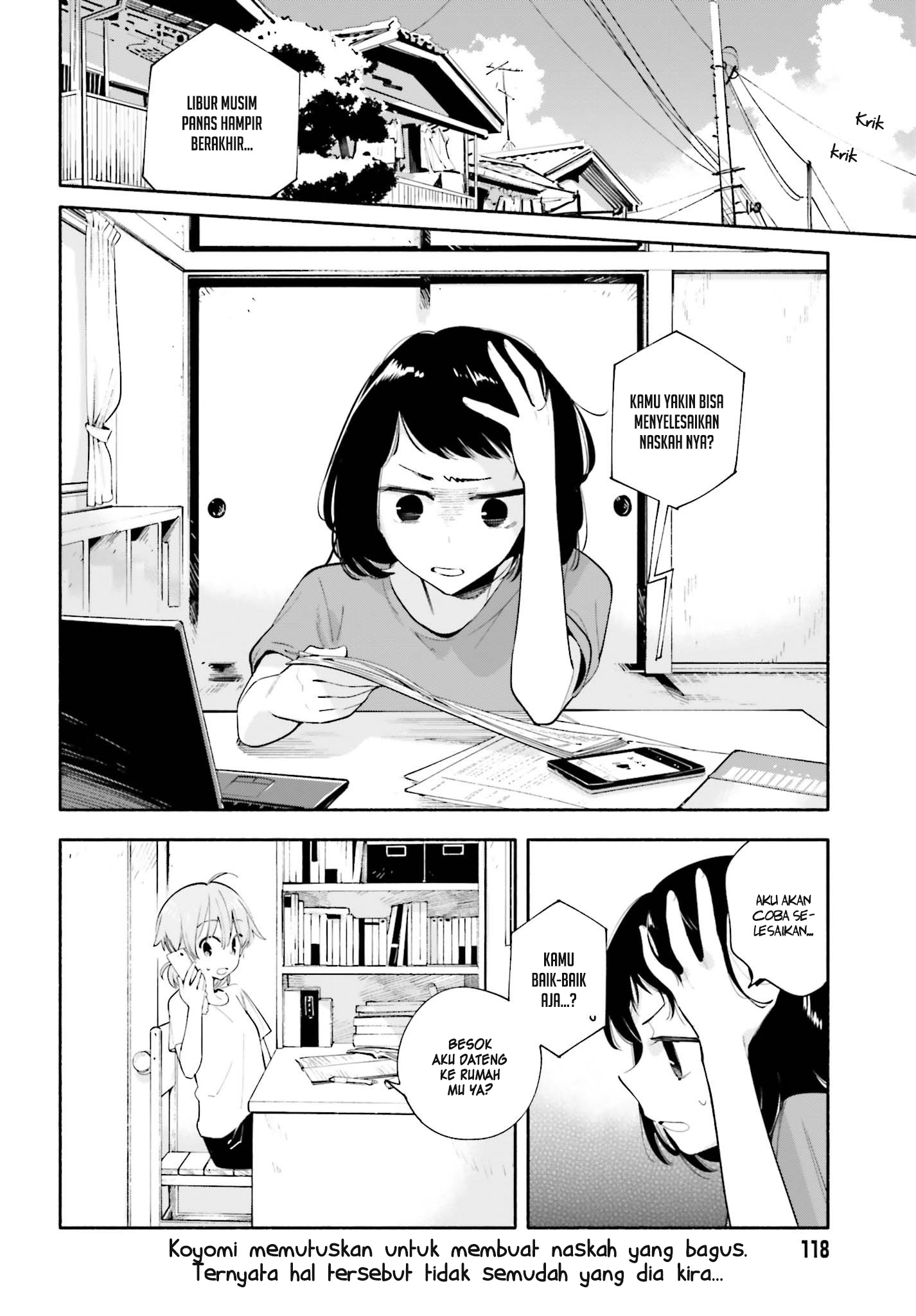 Bloom into You Chapter 25 - halaman 3