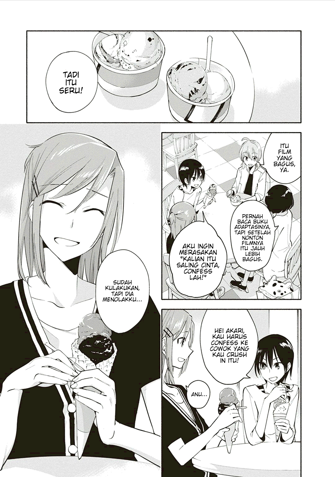 Bloom into You Chapter 4 - halaman 15