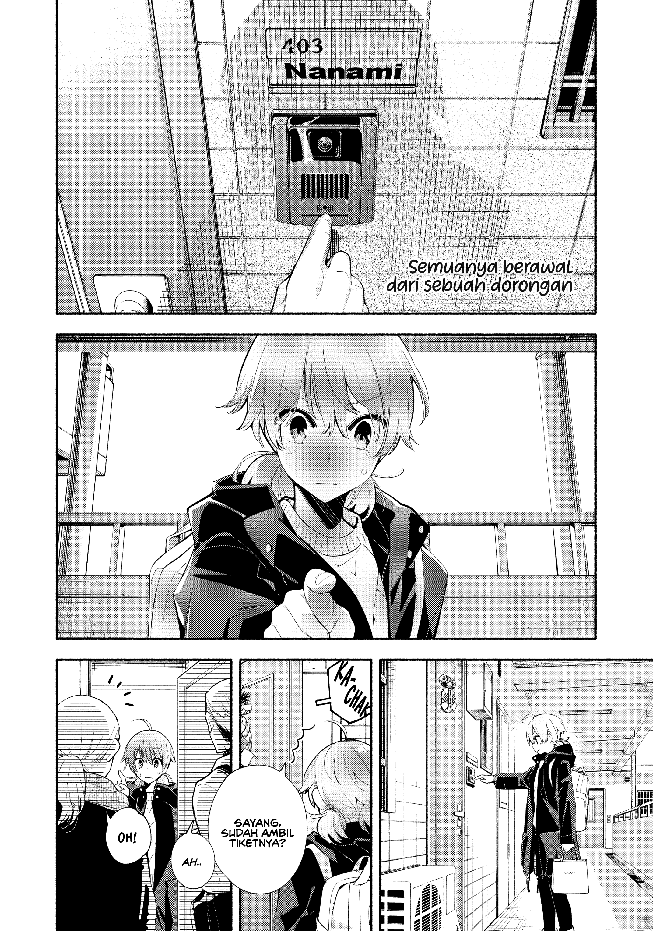 Bloom into You Chapter 44 - halaman 3
