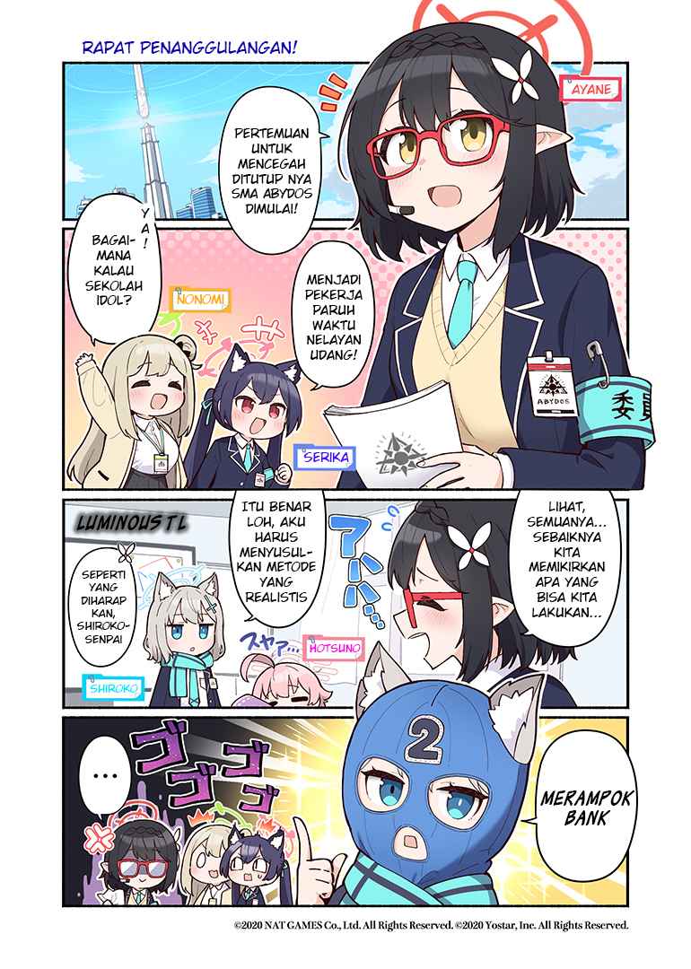 Blue Archive Chapter 1 - halaman 1