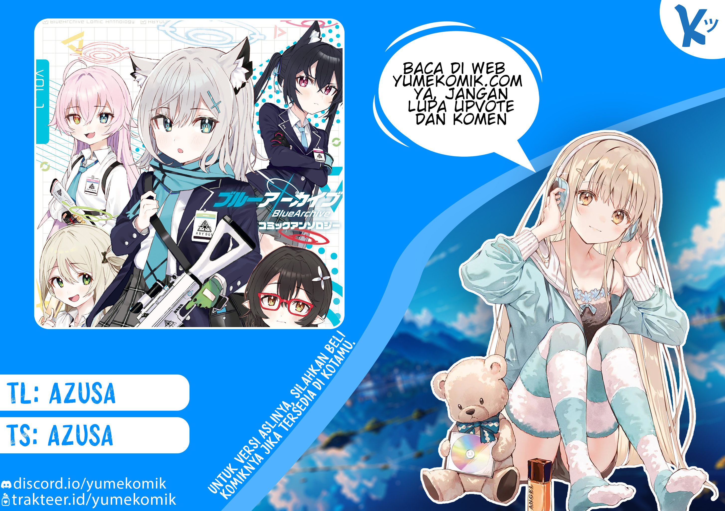 Blue Archive Comic Anthology Chapter 4 - halaman 1