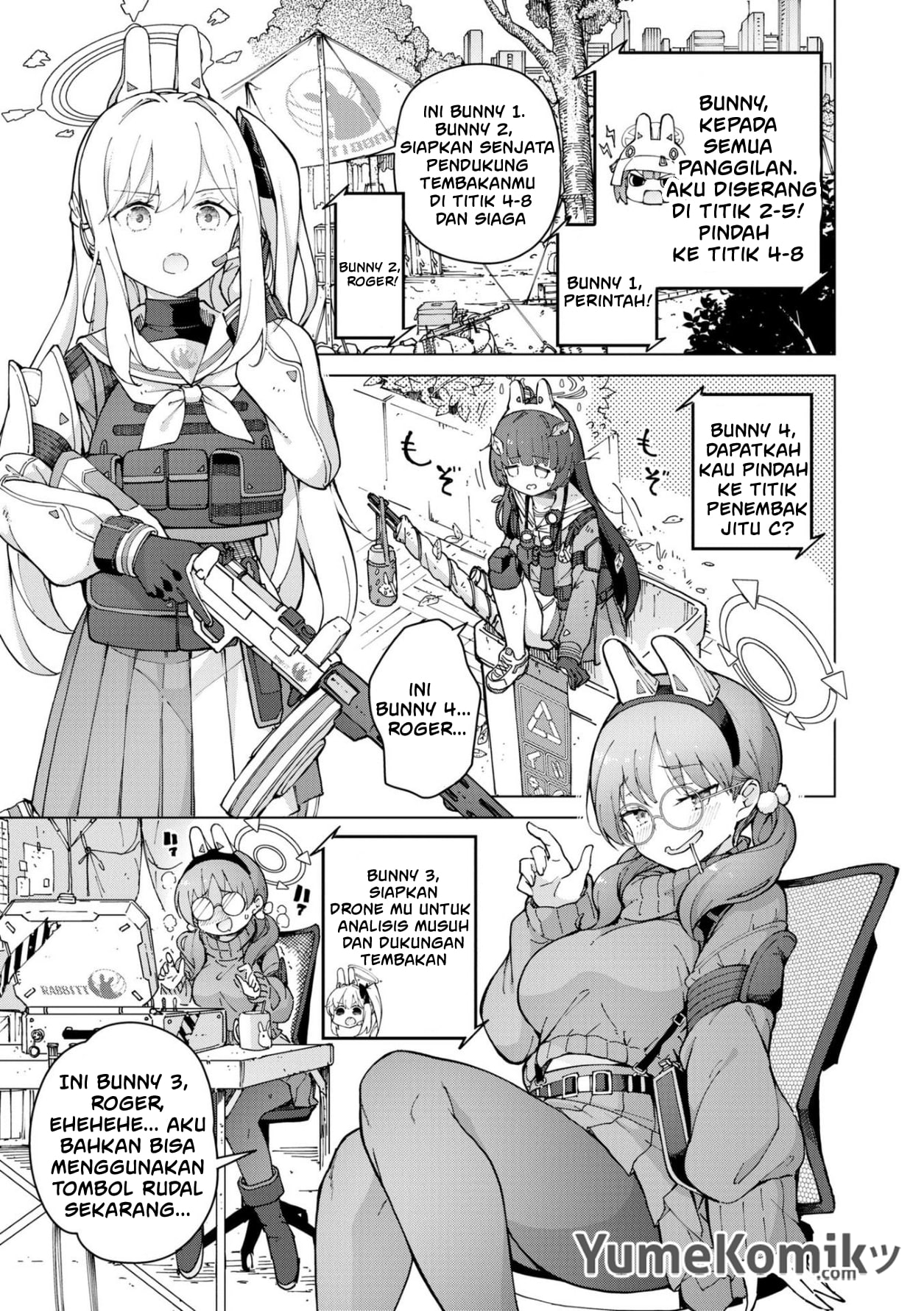 Blue Archive Dengeki Comic Anthology Chapter 1 - halaman 12