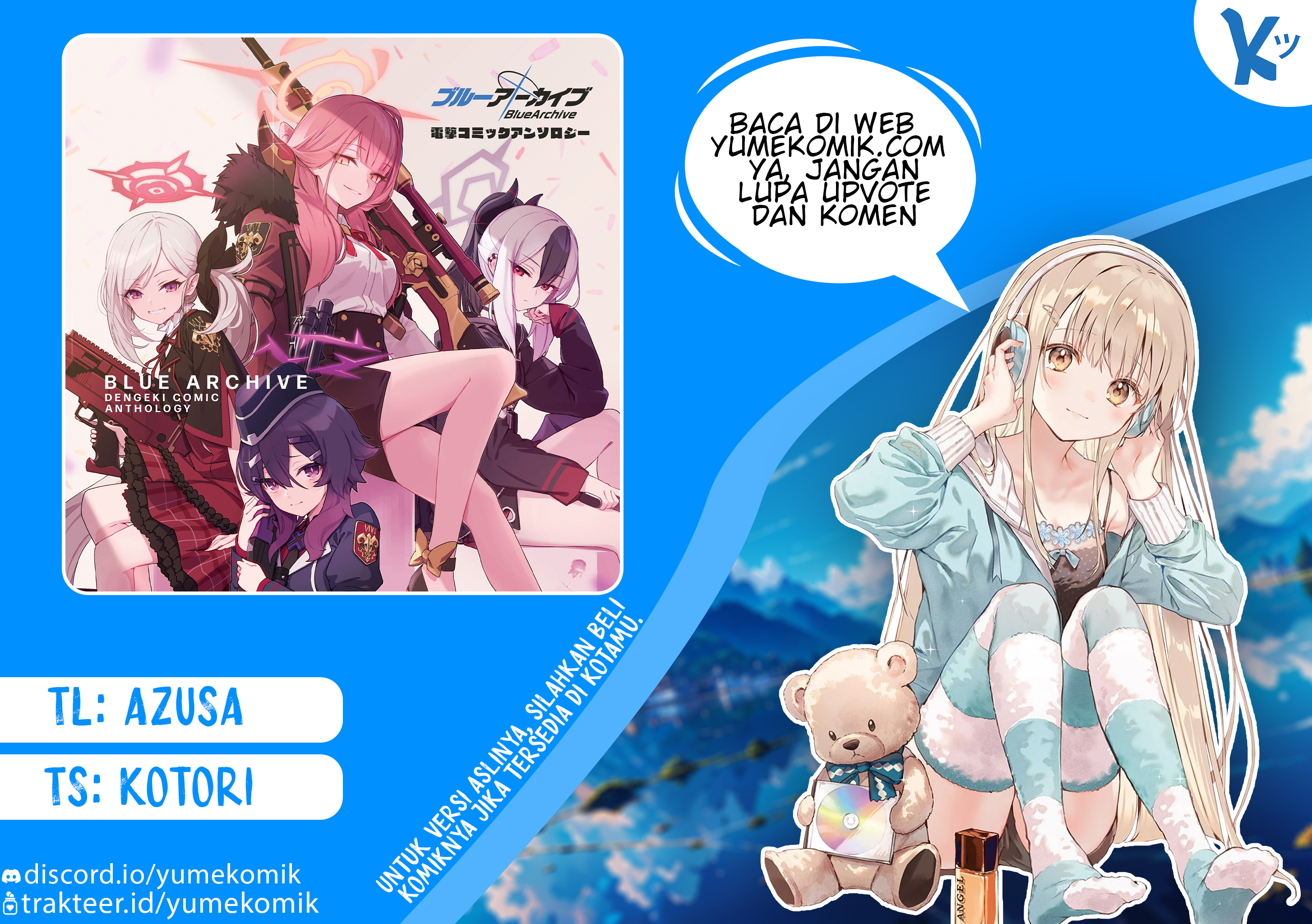Blue Archive Dengeki Comic Anthology Chapter 4 - halaman 1