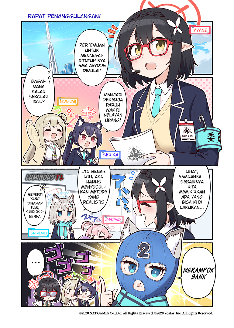 Blue Archive! (Japan) Chapter 1 - halaman 1