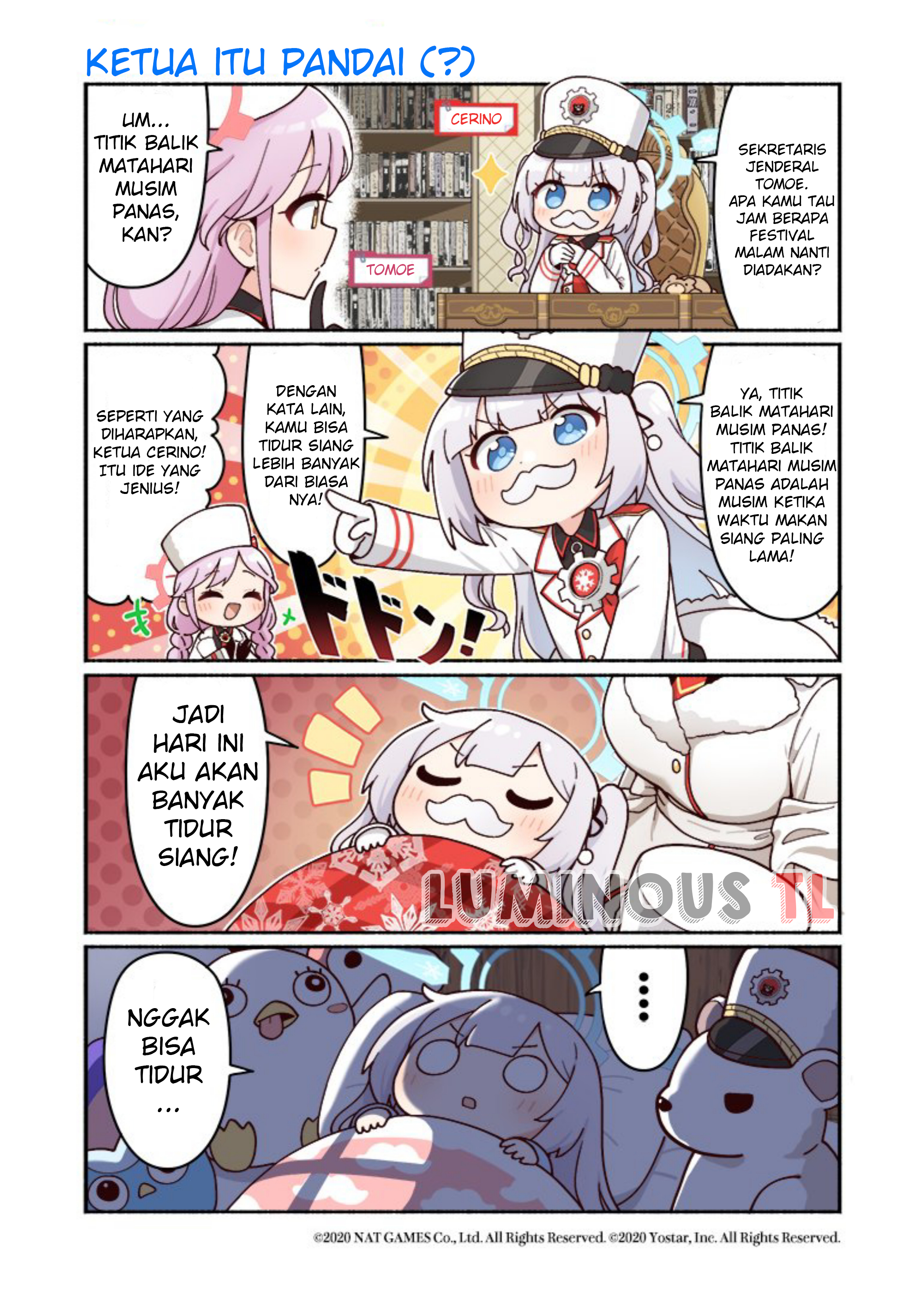 Blue Archive! (Japan) Chapter 12 - halaman 1