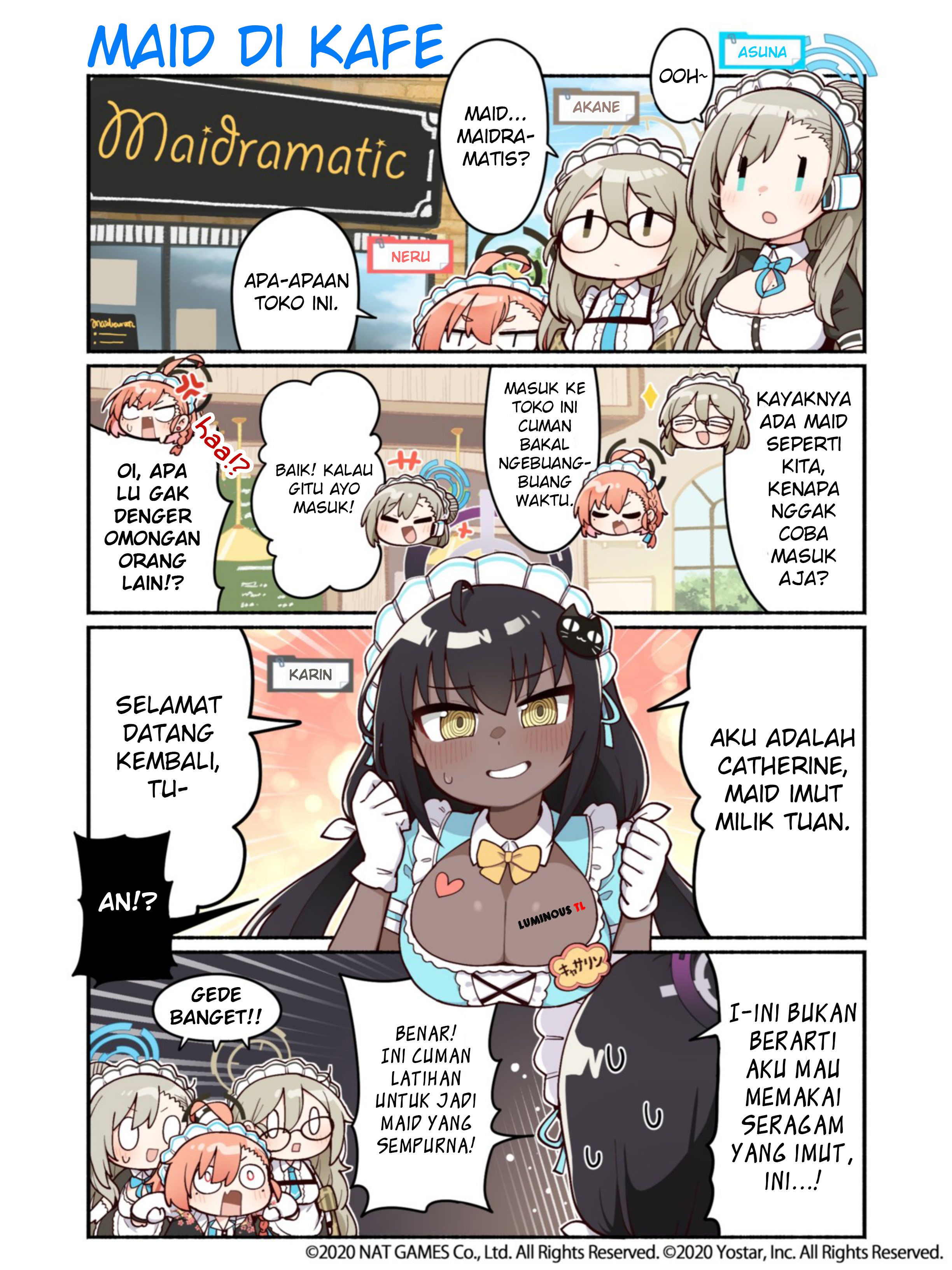 Blue Archive! (Japan) Chapter 15 - halaman 1