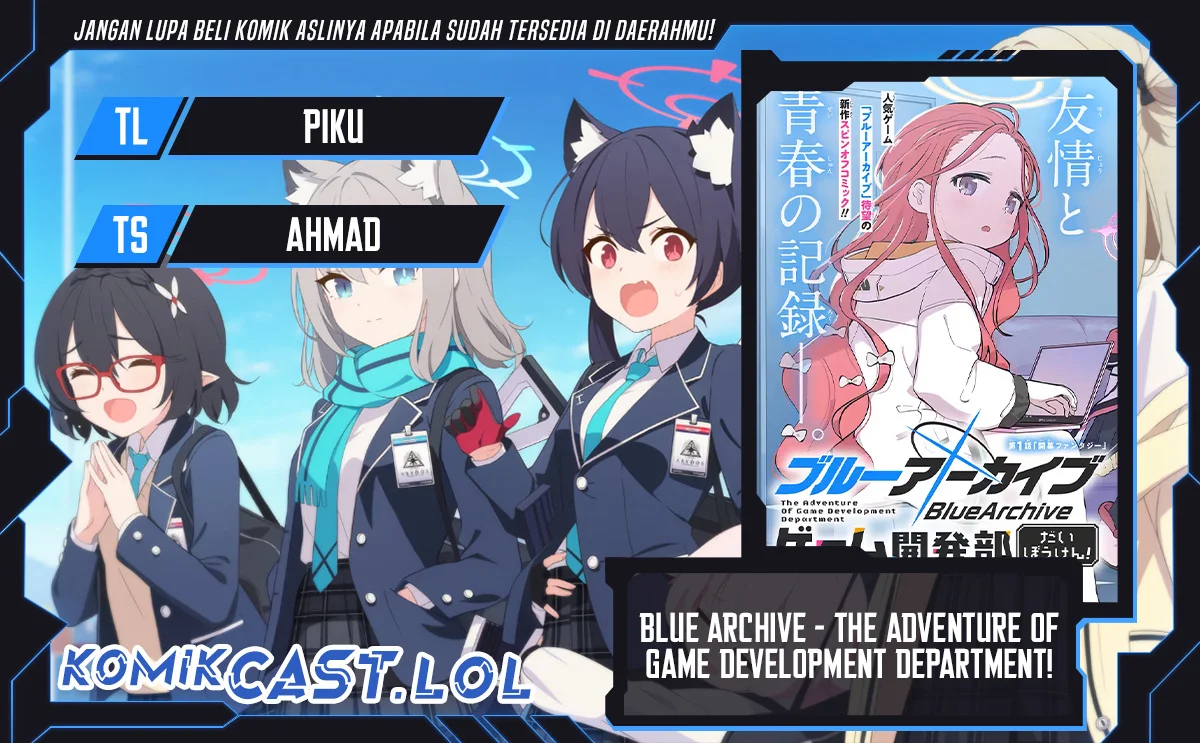 Blue Archive: The Adventure of Game Development Department! Chapter 1 - halaman 1