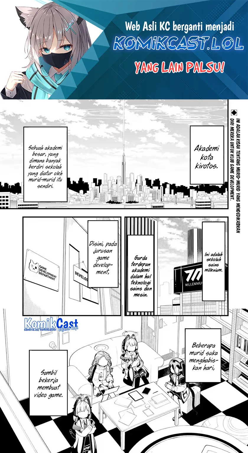 Blue Archive: The Adventure of Game Development Department! Chapter 1 - halaman 2
