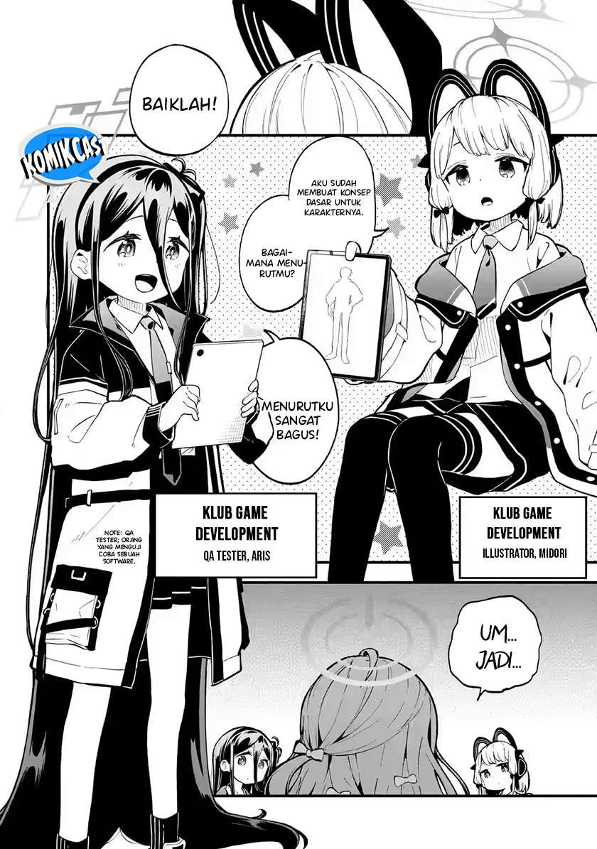 Blue Archive: The Adventure of Game Development Department! Chapter 1 - halaman 4