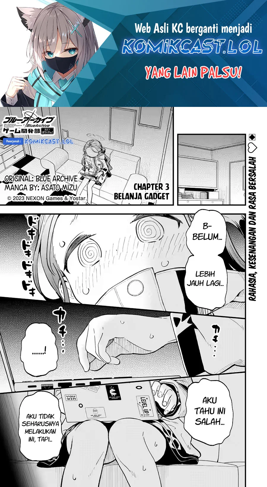 Blue Archive: The Adventure of Game Development Department! Chapter 3 - halaman 2