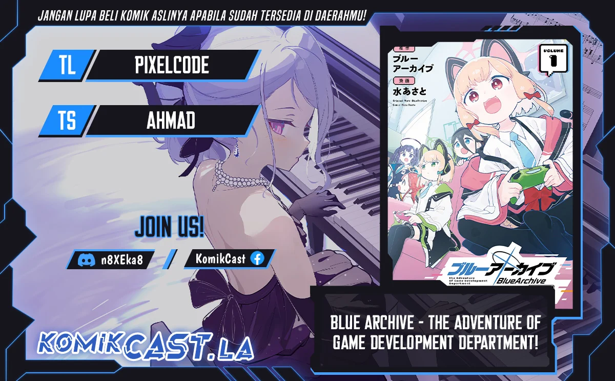 Blue Archive: The Adventure of Game Development Department! Chapter 5 - halaman 1