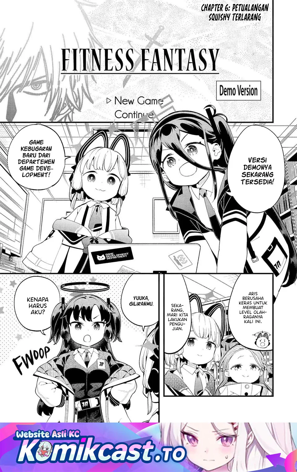 Blue Archive: The Adventure of Game Development Department! Chapter 6 - halaman 1