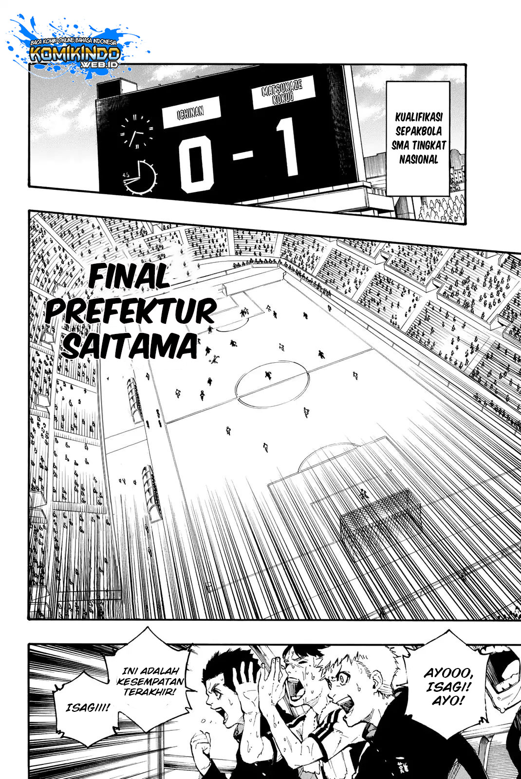 Blue Lock Chapter 1 - halaman 14