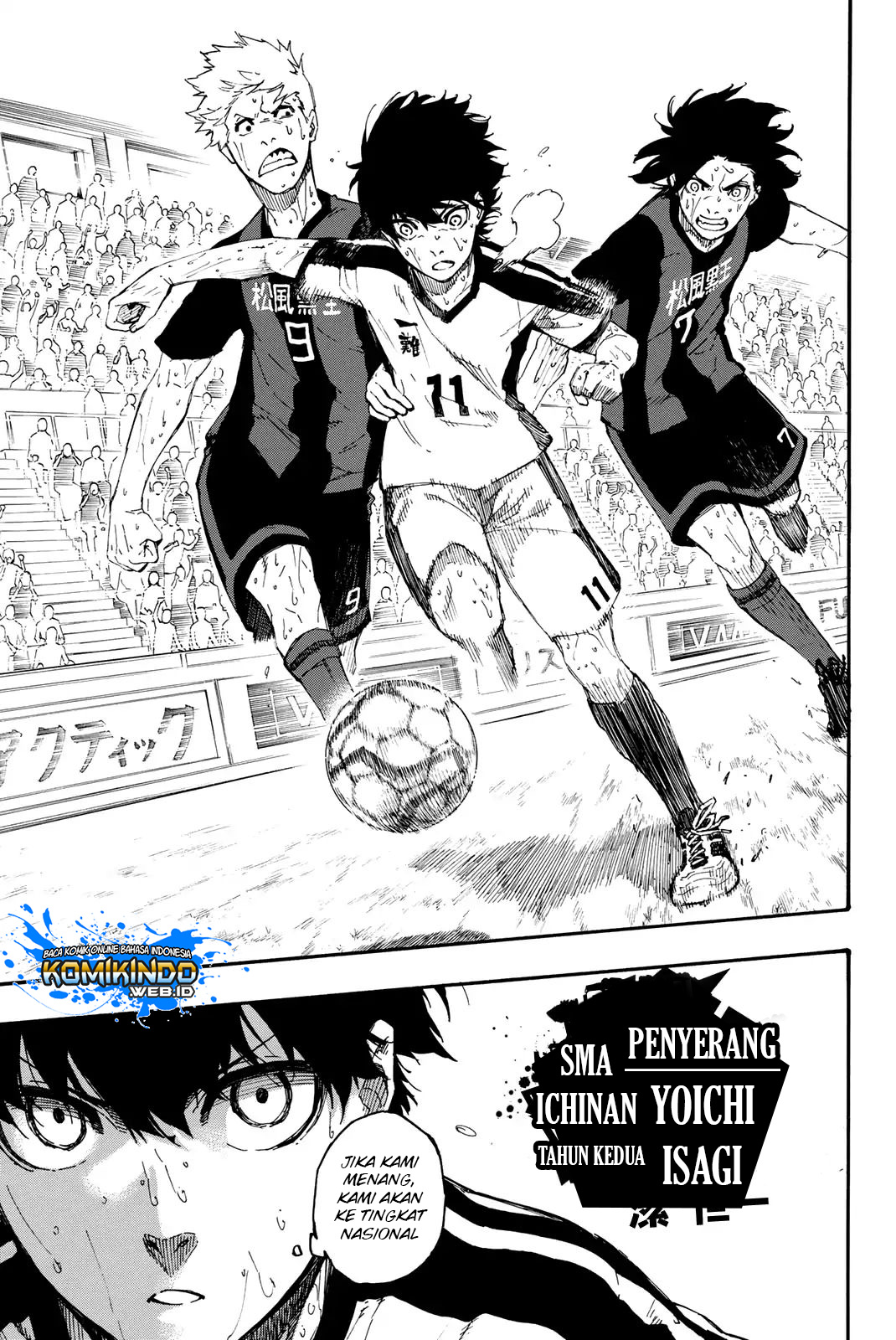 Blue Lock Chapter 1 - halaman 15