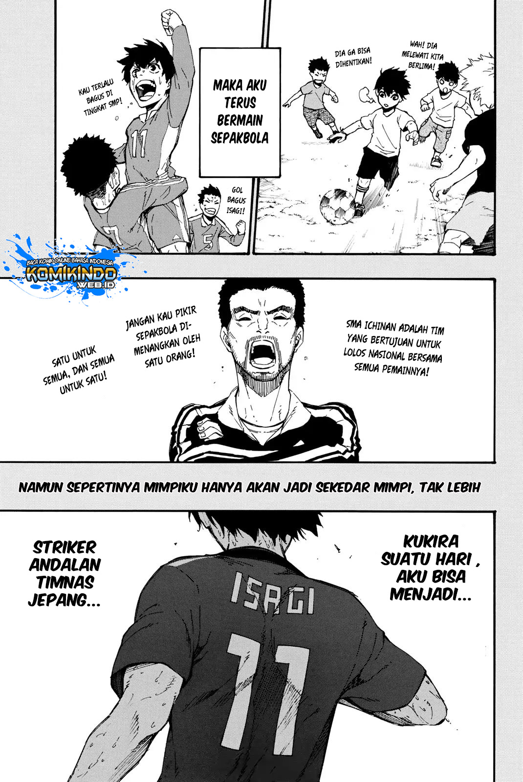 Blue Lock Chapter 1 - halaman 30