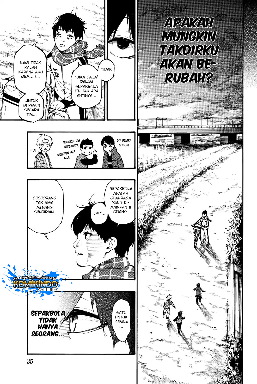 Blue Lock Chapter 1 - halaman 34