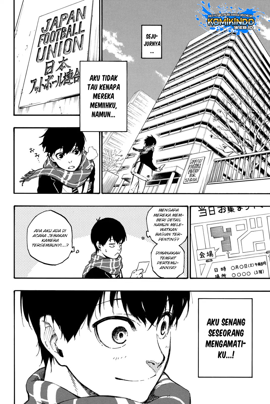 Blue Lock Chapter 1 - halaman 38