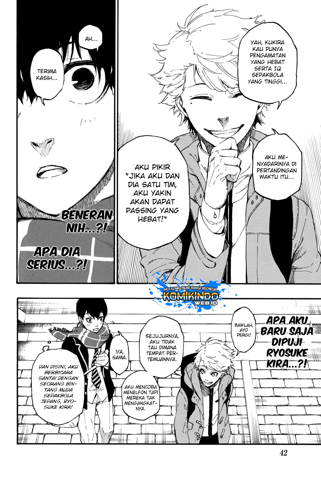 Blue Lock Chapter 1 - halaman 41